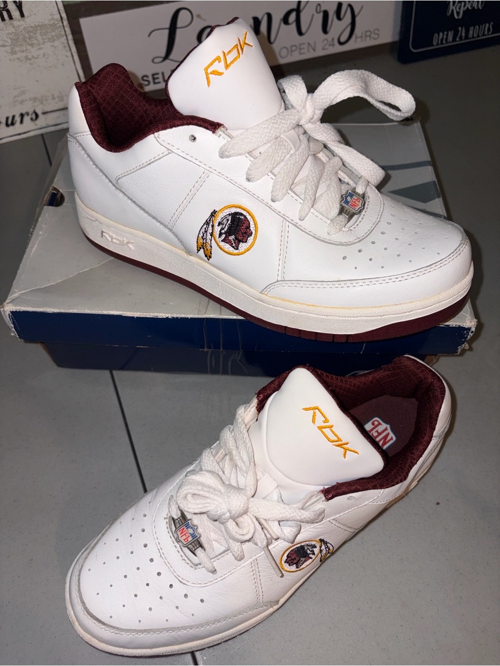 NFL Recline Washington Redskins Sneakers